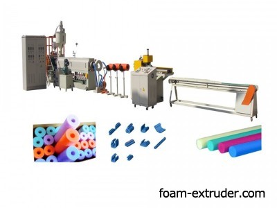 Polyethylene Foam Pipe Extruder