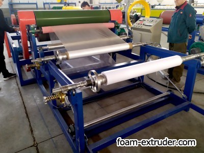PE Foam sheet laminating machine